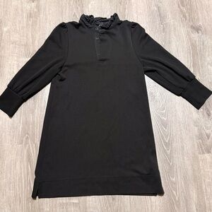 Pomander Place Black Crewneck Top